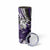 Polynesian Valentine Skinny Tumbler Couple Floral Unique Purple Version