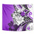 Polynesian Valentine Tapestry Couple Floral Unique Purple Version LT01 - Polynesian Pride