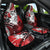 Polynesian Valentine Car Seat Cover Couple Floral Unique Red Version LT01 One Size Red - Polynesian Pride