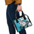 Polynesian Valentine Shoulder Handbag Couple Floral Unique Sky Blue Version LT01 - Polynesian Pride