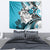 Polynesian Valentine Tapestry Couple Floral Unique Sky Blue Version LT01 - Polynesian Pride