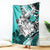 Polynesian Valentine Blanket Couple Floral Unique Turquoise Version LT01 Turquoise - Polynesian Pride