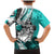 Polynesian Valentine Family Matching Mermaid Dress and Hawaiian Shirt Couple Floral Unique Turquoise Version LT01 - Polynesian Pride