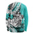 Polynesian Valentine Long Sleeve Shirt Couple Floral Unique Turquoise Version LT01 - Polynesian Pride