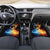 Personalised Polynesian Heart In Fire And Water Car Mats Romantic Elements
