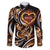 Personalised Polynesian Fiery Heart Family Matching Puletasi and Hawaiian Shirt Passionate Love