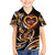 Personalised Polynesian Fiery Heart Family Matching Puletasi and Hawaiian Shirt Passionate Love