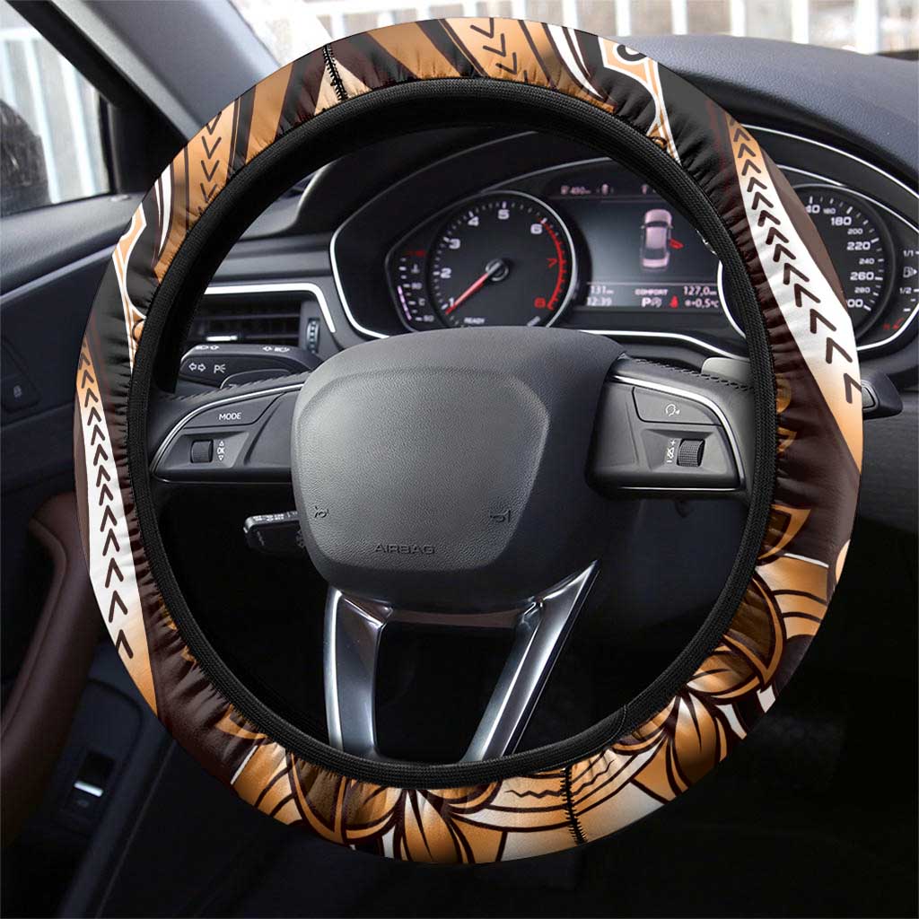Polynesian Fiery Heart Steering Wheel Cover Passionate Love LT01 - Polynesian Pride