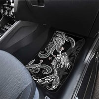 Polynesian Mermaid Plumeria Tribal Tattoo Car Mats LT01 - Polynesian Pride