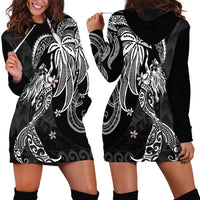 Polynesian Mermaid Plumeria Tribal Tattoo Hoodie Dress LT01 - Polynesian Pride