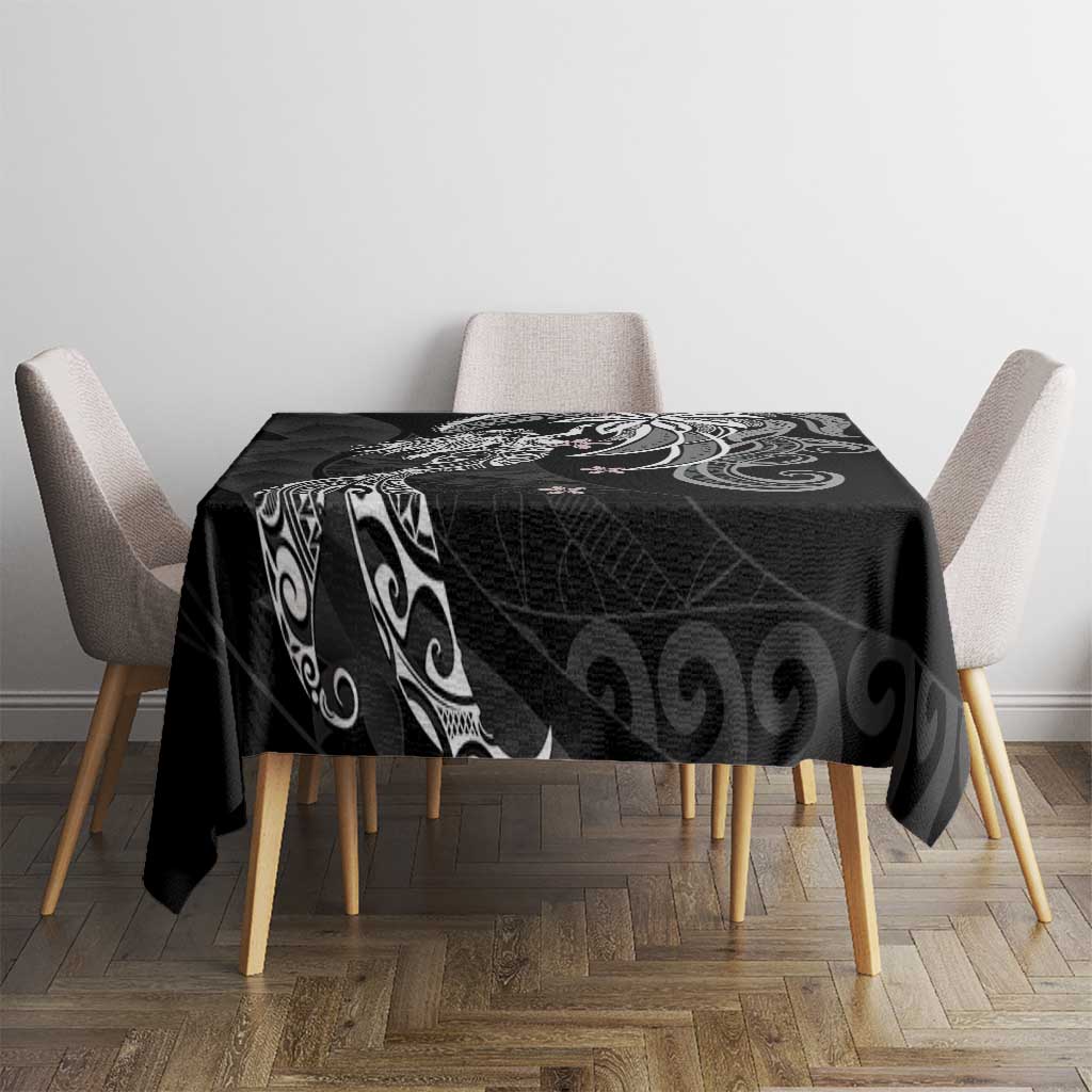 Polynesian Mermaid Plumeria Tribal Tattoo Tablecloth LT01 - Polynesian Pride