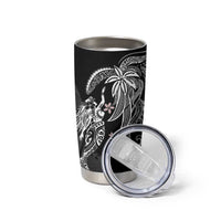 Polynesian Mermaid Plumeria Tribal Tattoo Tumbler Cup LT01 - Polynesian Pride