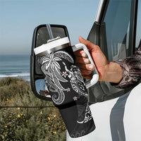Polynesian Mermaid Plumeria Tribal Tattoo Tumbler With Handle LT01 - Polynesian Pride