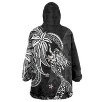 Polynesian Mermaid Plumeria Tribal Tattoo Wearable Blanket Hoodie LT01 - Polynesian Pride