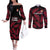 fiji-rugby-couples-matching-off-the-shoulder-long-sleeve-dress-and-long-sleeve-button-shirts-flying-fijians-red-palm-tree-version