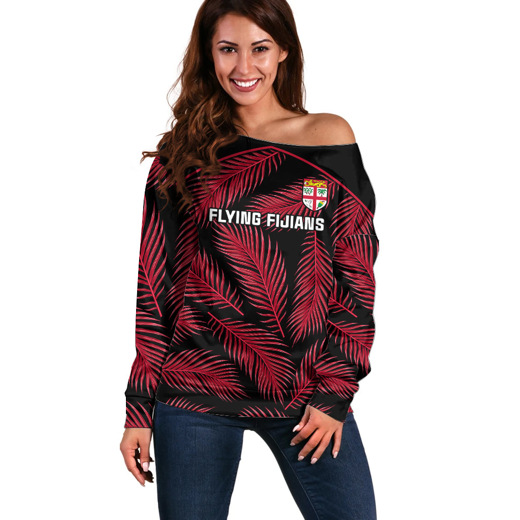 fiji-rugby-off-shoulder-sweater-flying-fijians-red-palm-tree-version