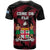 Fiji Rugby T Shirt Flying Fijians Red Palm Tree Version LT01 - Polynesian Pride