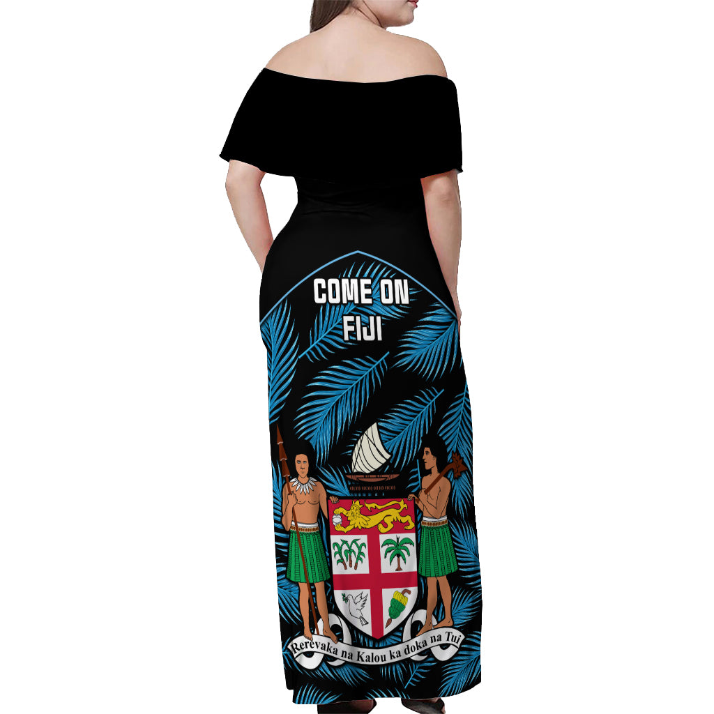 fiji-rugby-off-shoulder-maxi-dress-flying-fijians-blue-palm-tree-version