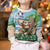 Hawaii Christmas Santa Claus Kid Ugly Christmas Sweater Mele Kalikimaka Tropical Beach