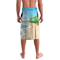 Hawaii Christmas Santa Claus Lavalava Mele Kalikimaka Tropical Beach LT01 - Polynesian Pride