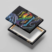Polynesian Memorial Canvas Wall Art As Long As I Breathe You'll Be Remembered LT01 - Polynesian Pride
