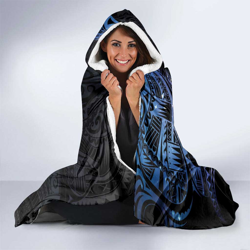 Polynesian Memorial Hooded Blanket As Long As I Breathe You'll Be Remembered LT01 - Polynesian Pride