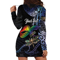 Personalised Polynesian Memorial Hoodie Dress As Long As I Breathe You'll Be Remembered LT01 - Polynesian Pride