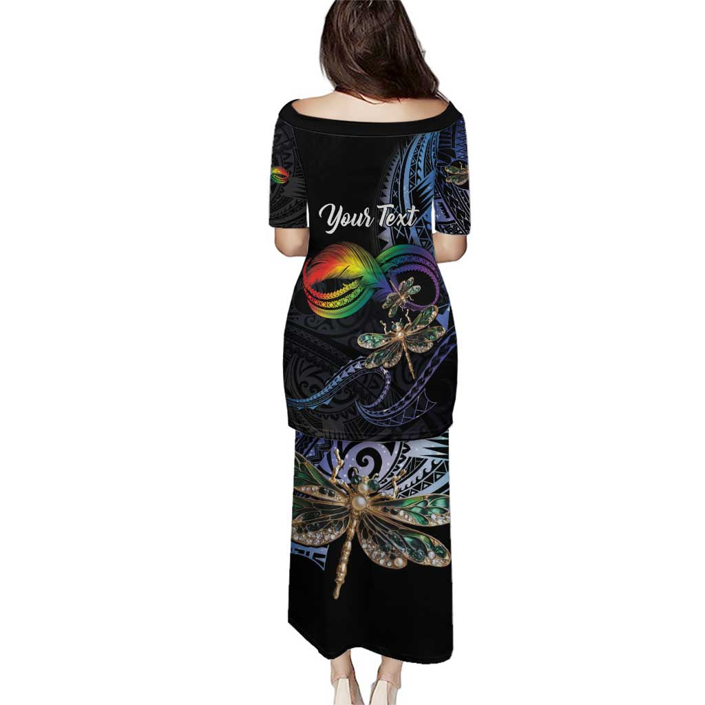 Personalised Polynesian Memorial Puletasi As Long As I Breathe You'll Be Remembered LT01 - Polynesian Pride