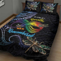 Polynesian Memorial Quilt Bed Set As Long As I Breathe You'll Be Remembered LT01 - Polynesian Pride