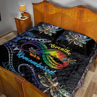 Polynesian Memorial Quilt Bed Set As Long As I Breathe You'll Be Remembered LT01 - Polynesian Pride