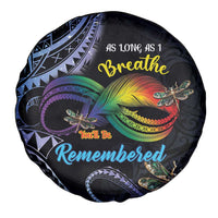 Polynesian Memorial Spare Tire Cover As Long As I Breathe You'll Be Remembered LT01 - Polynesian Pride
