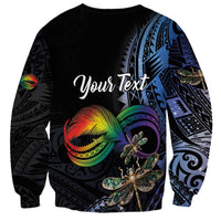 Personalised Polynesian Memorial Sweatshirt As Long As I Breathe You'll Be Remembered LT01 - Polynesian Pride