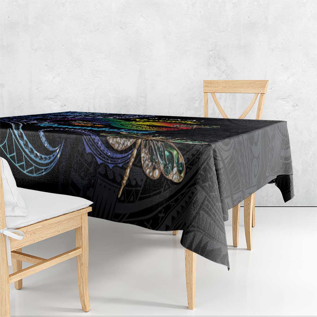 Polynesian Memorial Tablecloth As Long As I Breathe You'll Be Remembered LT01 - Polynesian Pride