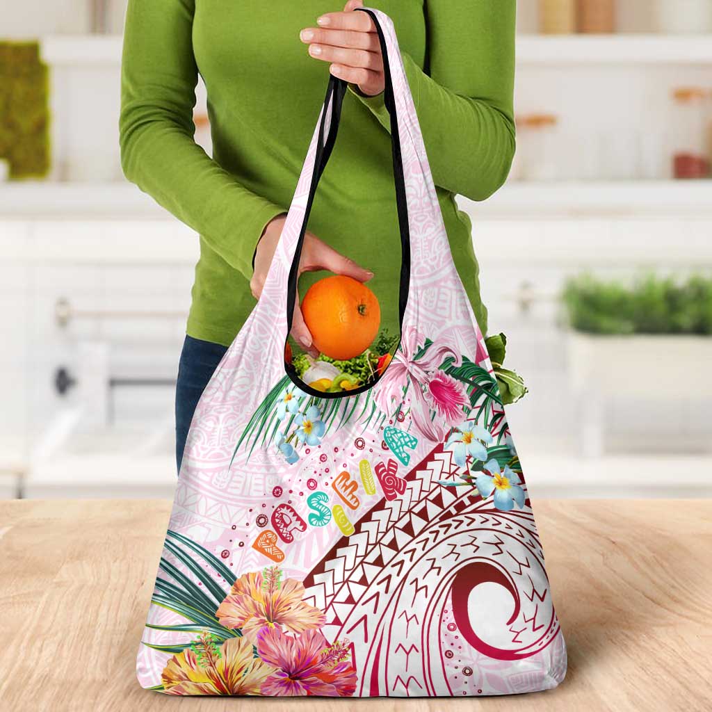 Pasifika Festival Grocery Bag Tribal Pattern Tropical Style LT01 - Polynesian Pride
