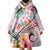 Pasifika Festival Wearable Blanket Hoodie Tribal Pattern Tropical Style LT01 - Polynesian Pride