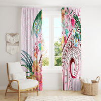 Pasifika Festival Window Curtain Tribal Pattern Tropical Style LT01 - Polynesian Pride