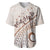 Pasifika Festival Baseball Jersey Vintage Tribal Pattern LT01 Brown - Polynesian Pride