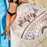 Pasifika Festival Beach Blanket Vintage Tribal Pattern LT01 - Polynesian Pride