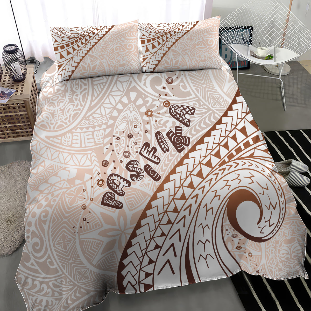 Pasifika Festival Bedding Set Vintage Tribal Pattern LT01 - Polynesian Pride
