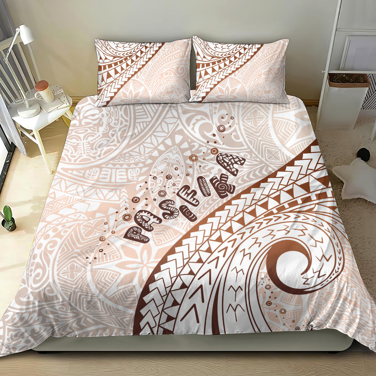 Pasifika Festival Bedding Set Vintage Tribal Pattern LT01 - Polynesian Pride