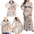 Pasifika Festival Family Matching Off Shoulder Maxi Dress and Hawaiian Shirt Vintage Tribal Pattern LT01 - Polynesian Pride