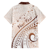 Pasifika Festival Family Matching Off Shoulder Maxi Dress and Hawaiian Shirt Vintage Tribal Pattern LT01 - Polynesian Pride