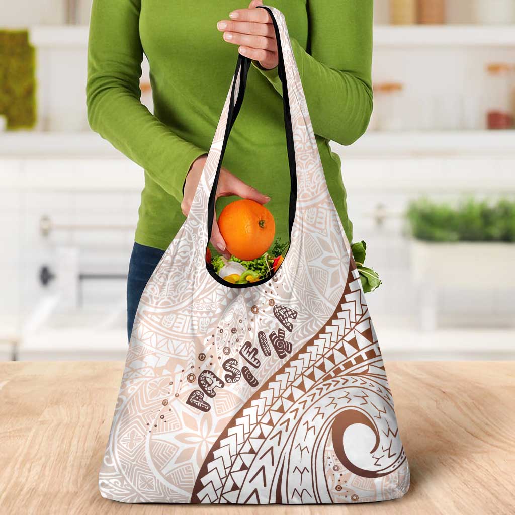 Pasifika Festival Grocery Bag Vintage Tribal Pattern LT01 - Polynesian Pride
