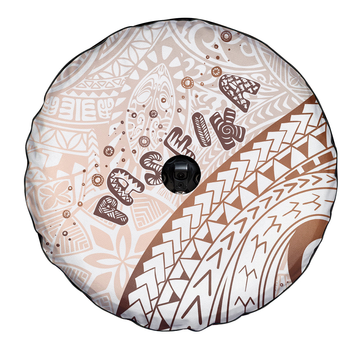 Pasifika Festival Spare Tire Cover Vintage Tribal Pattern LT01 - Polynesian Pride