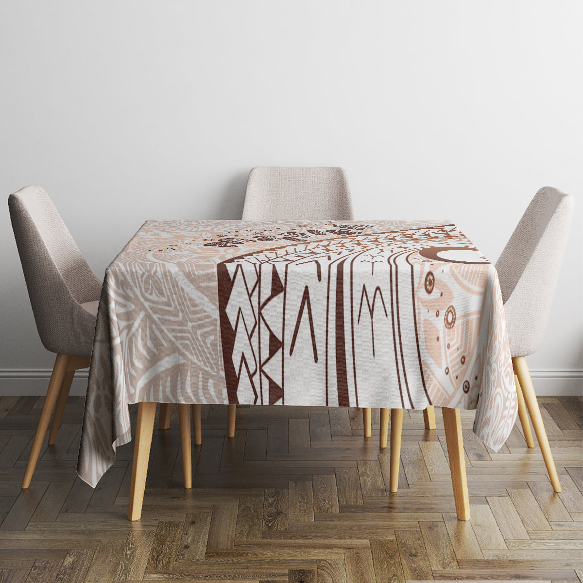 Pasifika Festival Tablecloth Vintage Tribal Pattern LT01 - Polynesian Pride