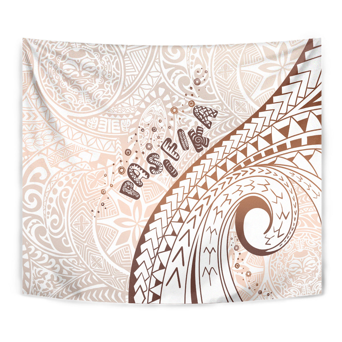 Pasifika Festival Tapestry Vintage Tribal Pattern LT01 - Polynesian Pride