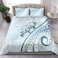 Pasifika Festival Bedding Set Tribal Pattern Blue Version LT01 - Polynesian Pride