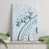 Pasifika Festival Canvas Wall Art Tribal Pattern Blue Version LT01 - Polynesian Pride