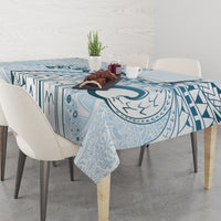 Pasifika Festival Tablecloth Tribal Pattern Blue Version LT01 - Polynesian Pride