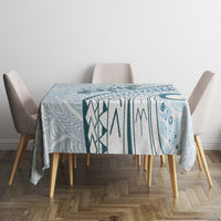 Pasifika Festival Tablecloth Tribal Pattern Blue Version LT01 - Polynesian Pride